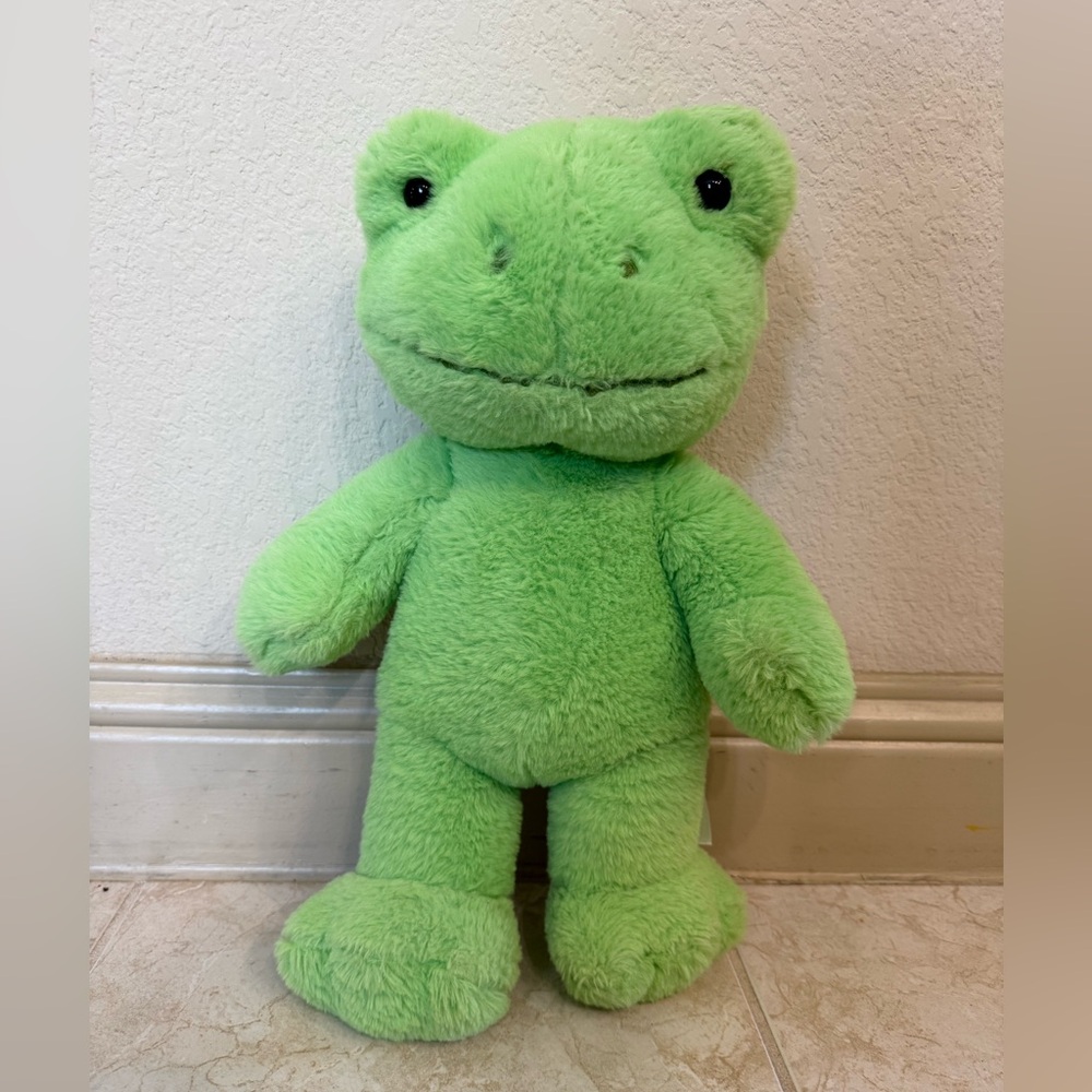Build-A-Bear Spring Green Frog - Picture 3 of 5
